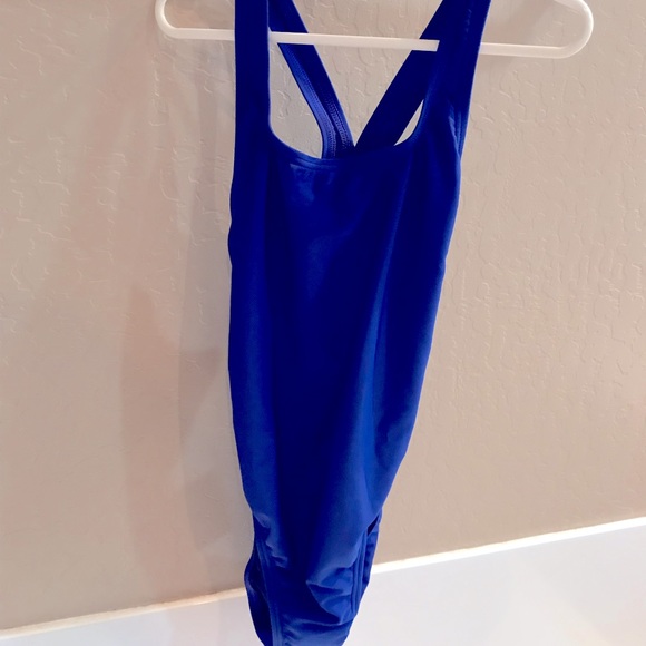NWT Speedo Blue Training Swimsuit - Picture 3 of 5